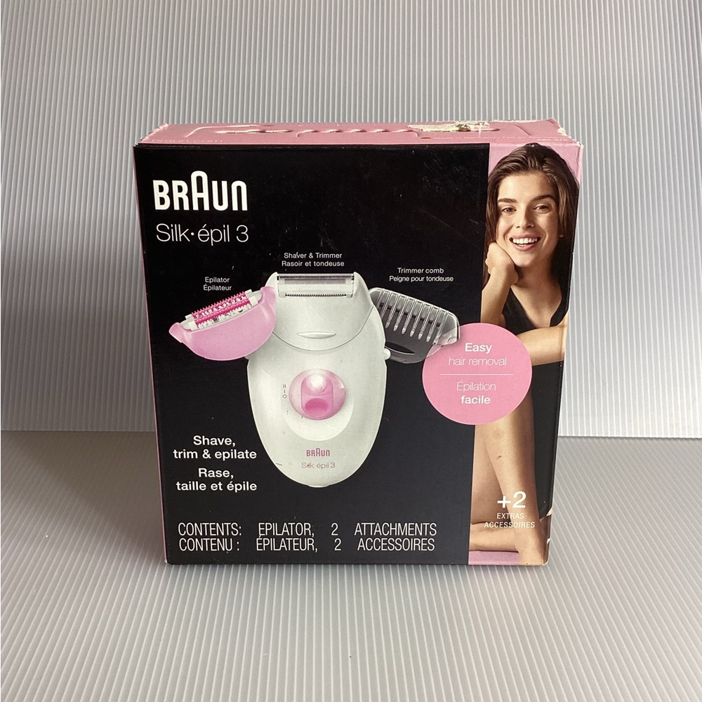 Braun Silk Epil 3 - Epilator for Legs and Body